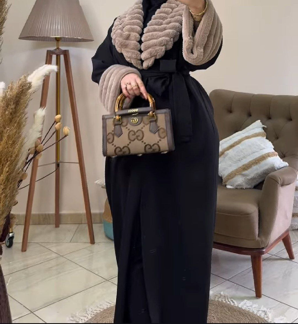 معطف  – Manteau Fourrure yours clothign brand