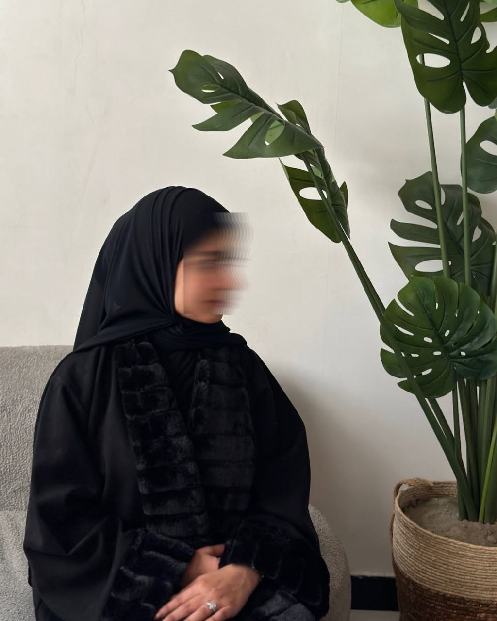 معطف FURORE – اللون الأسود