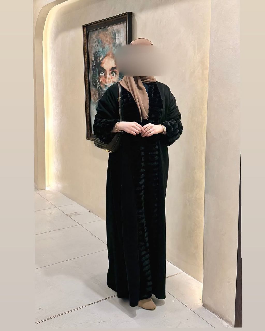 معطف FURORE – اللون الأسود