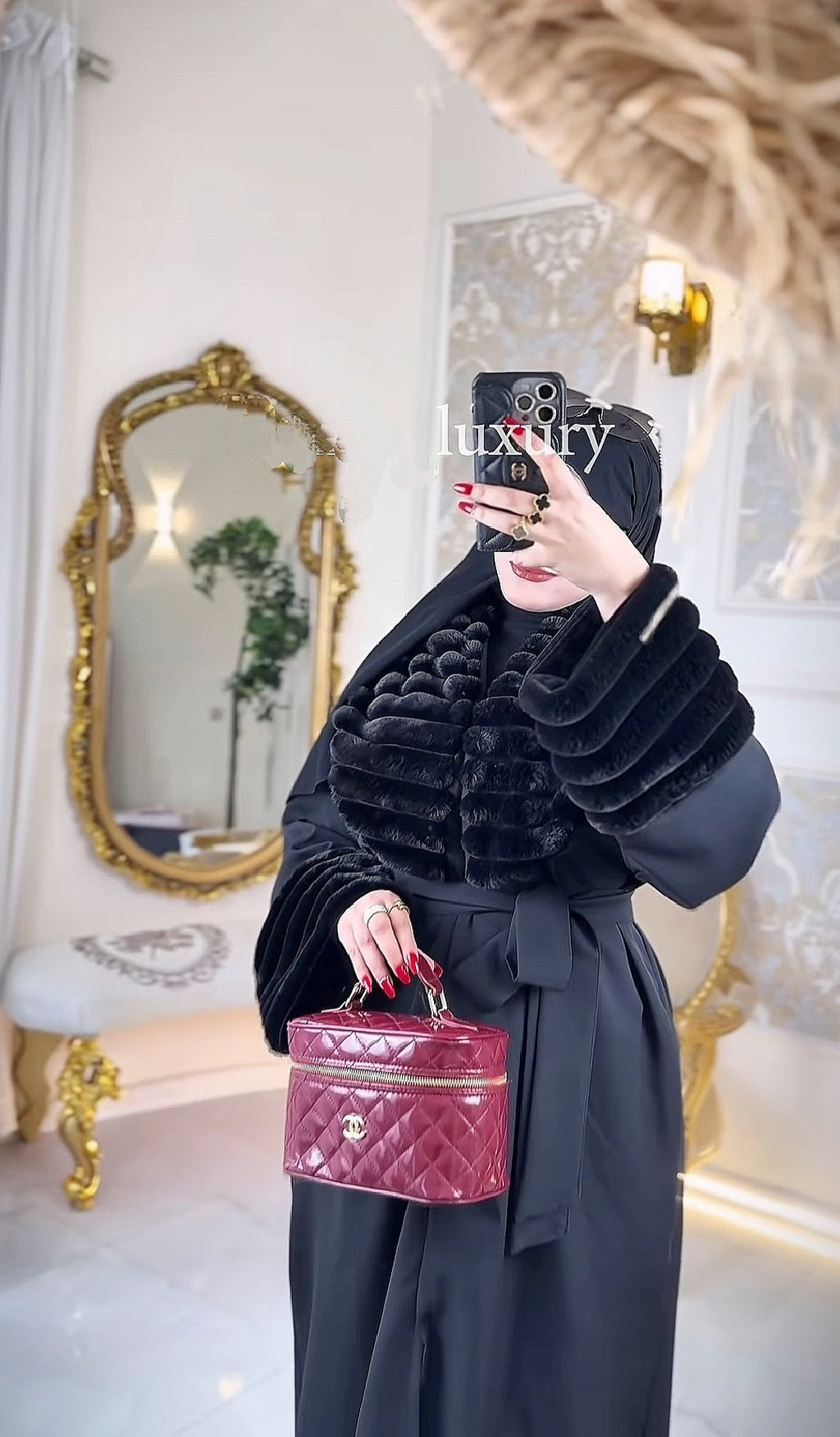 معطف  – Manteau Fourrure yours clothign brand