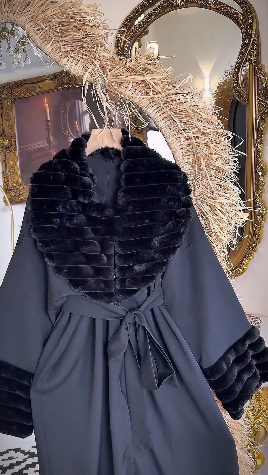 معطف  – Manteau Fourrure yours clothign brand