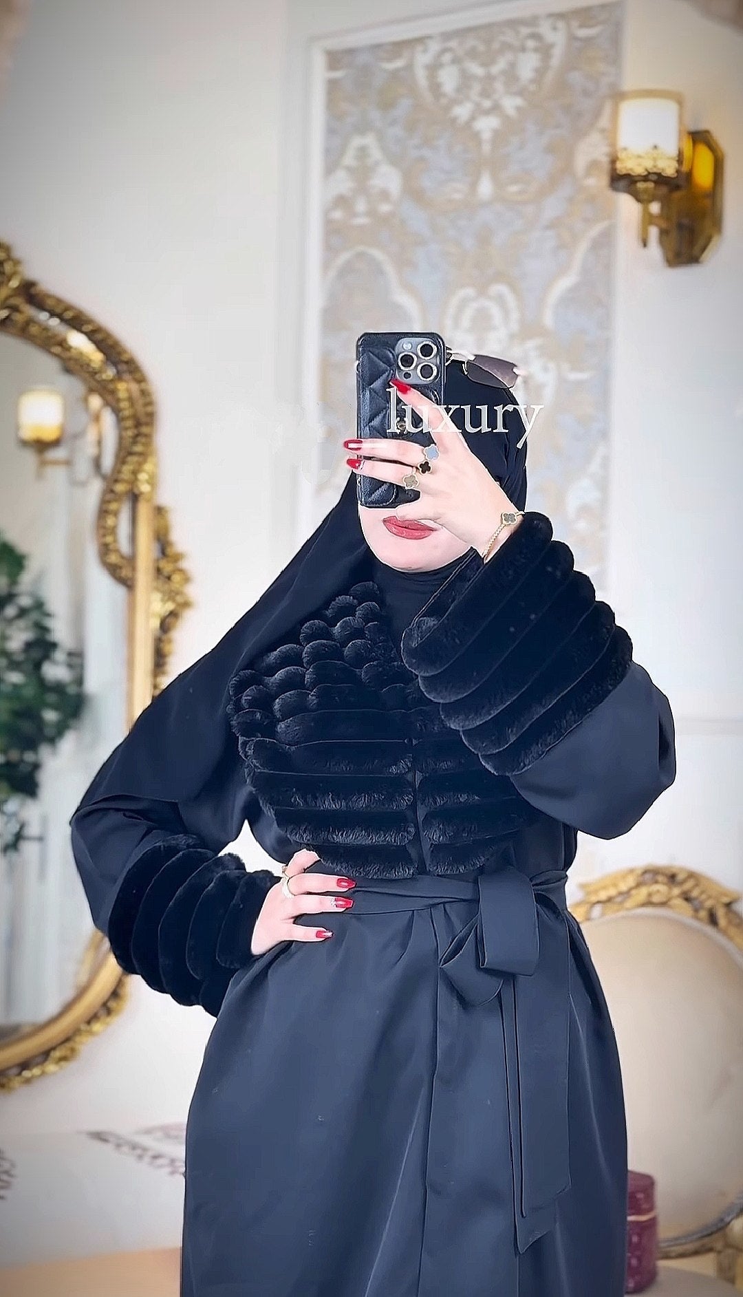 معطف  – Manteau Fourrure yours clothign brand