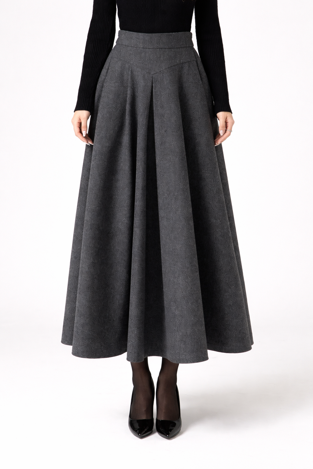 ChatGPT-Image-25-janv.-2026-17_03_34 تنورة حرير ميدي بقصة انسيابية